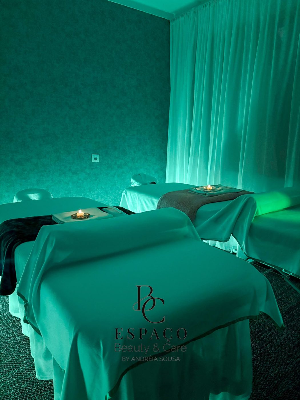 Área de atendimento do Espaço Beauty & Care